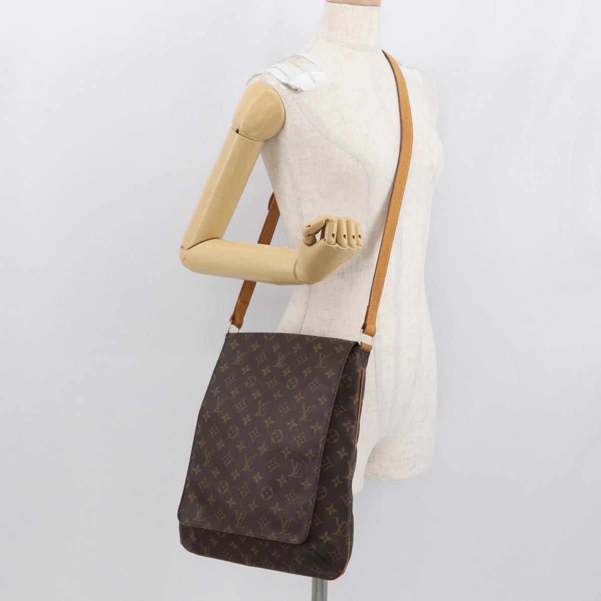 LOUIS VUITTON Monogram Musette Shoulder Bag M51256 LV Auth 164605
