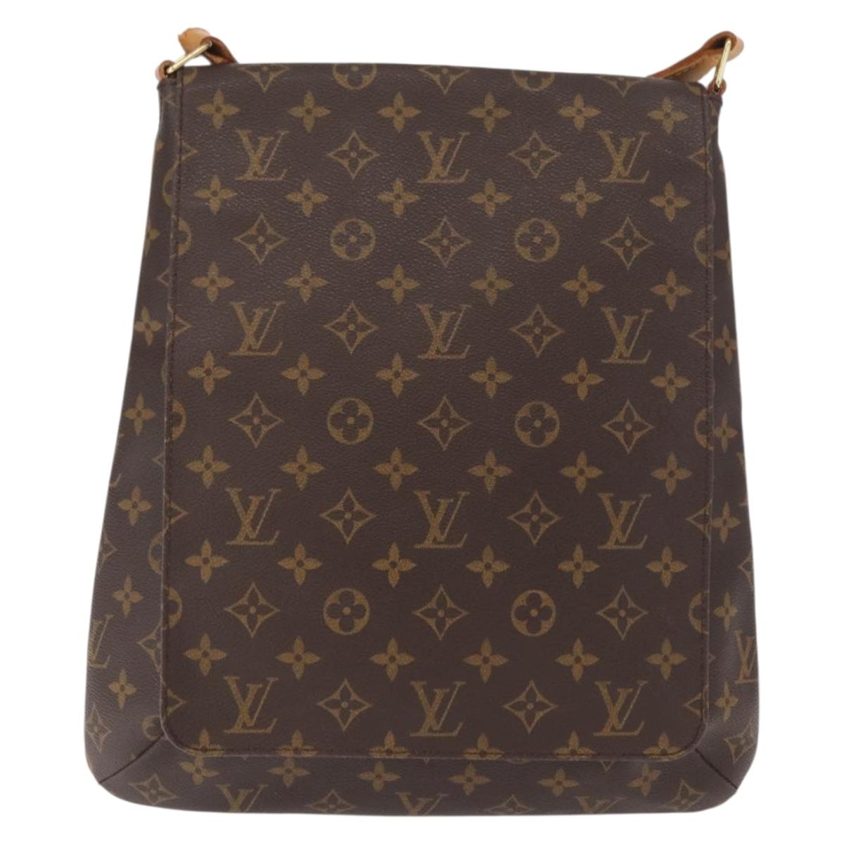 LOUIS VUITTON Monogram Musette Shoulder Bag M51256 LV Auth 164605