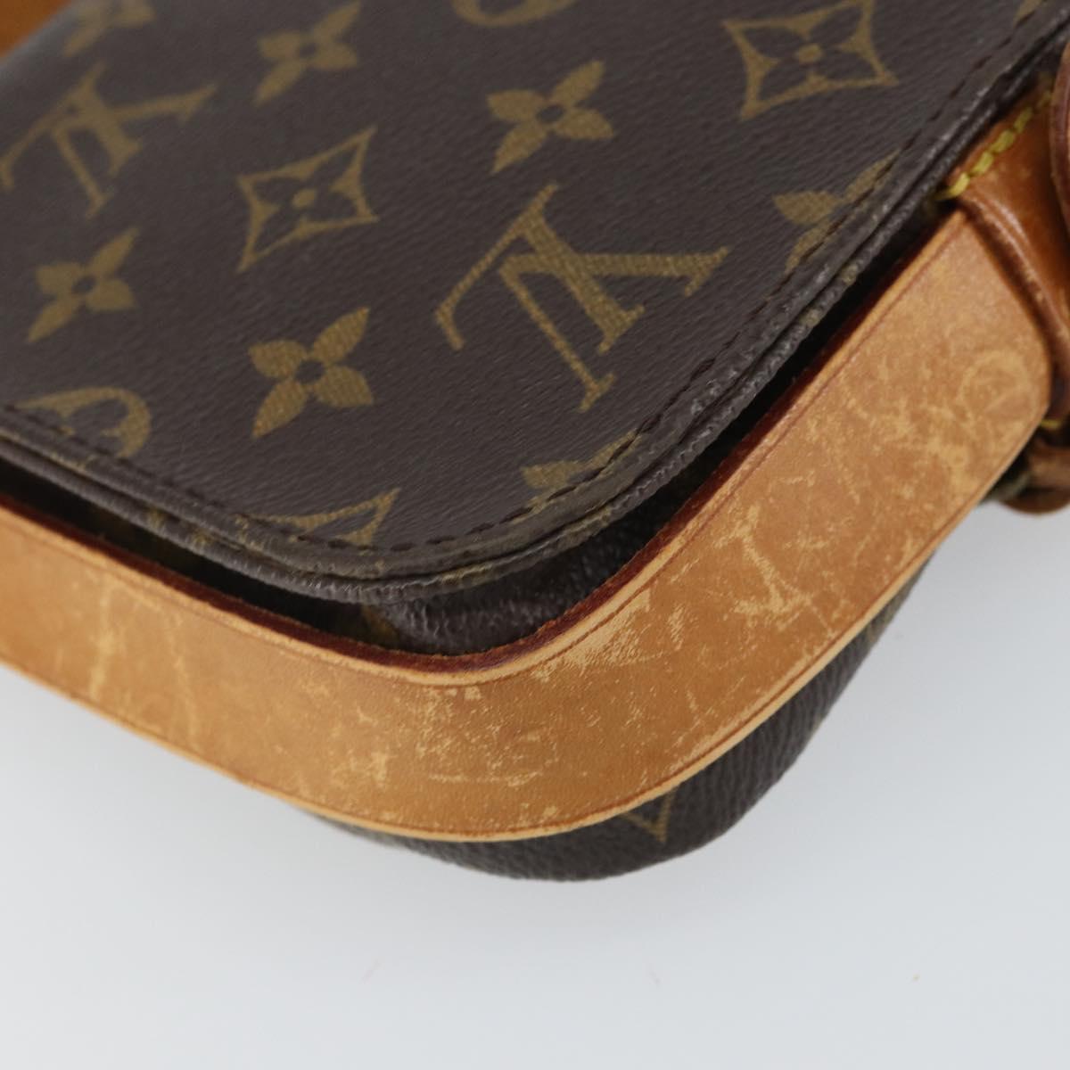 LOUIS VUITTON Monogram Cartouchiere PM Shoulder Bag M51254 LV Auth 164610