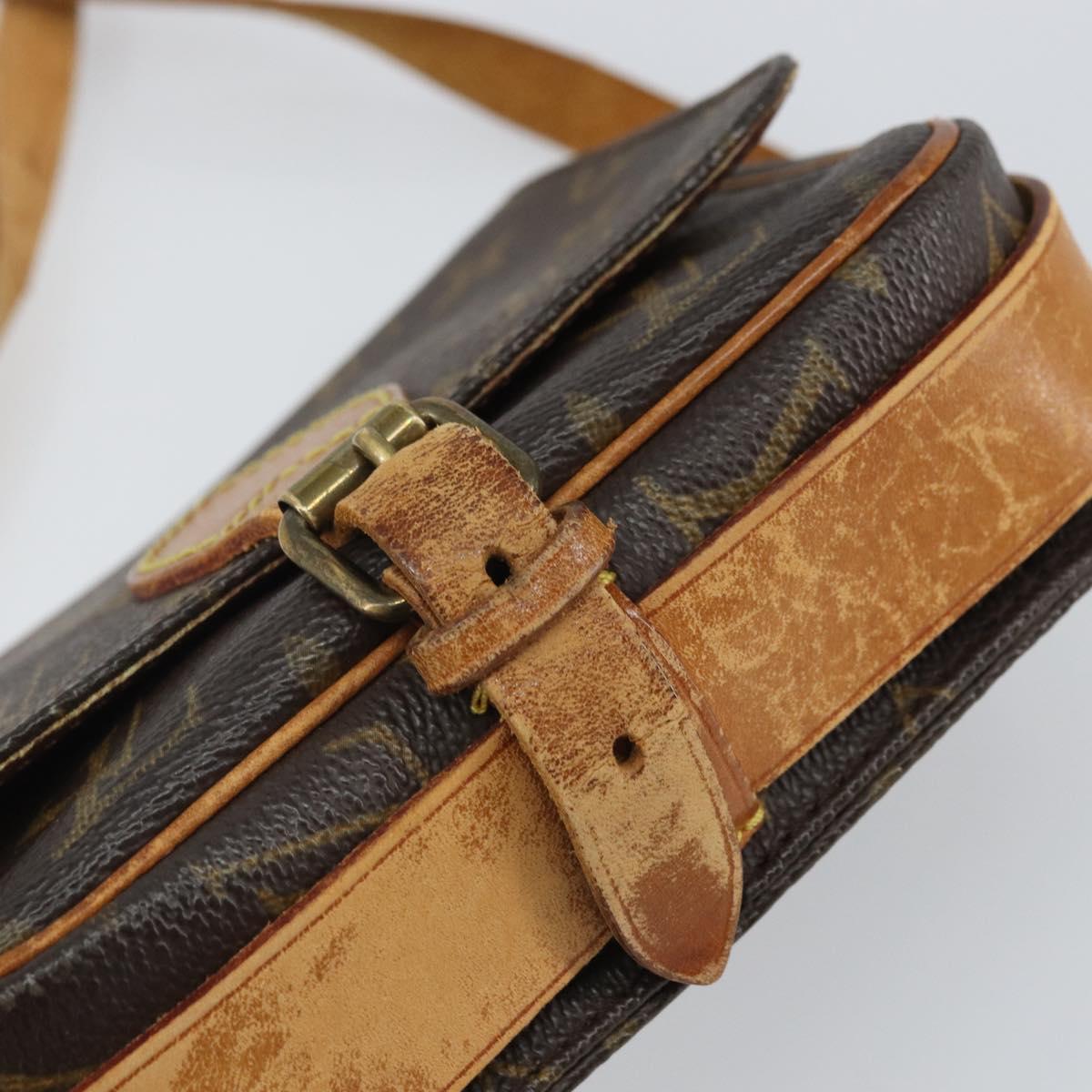 LOUIS VUITTON Monogram Cartouchiere PM Shoulder Bag M51254 LV Auth 164610