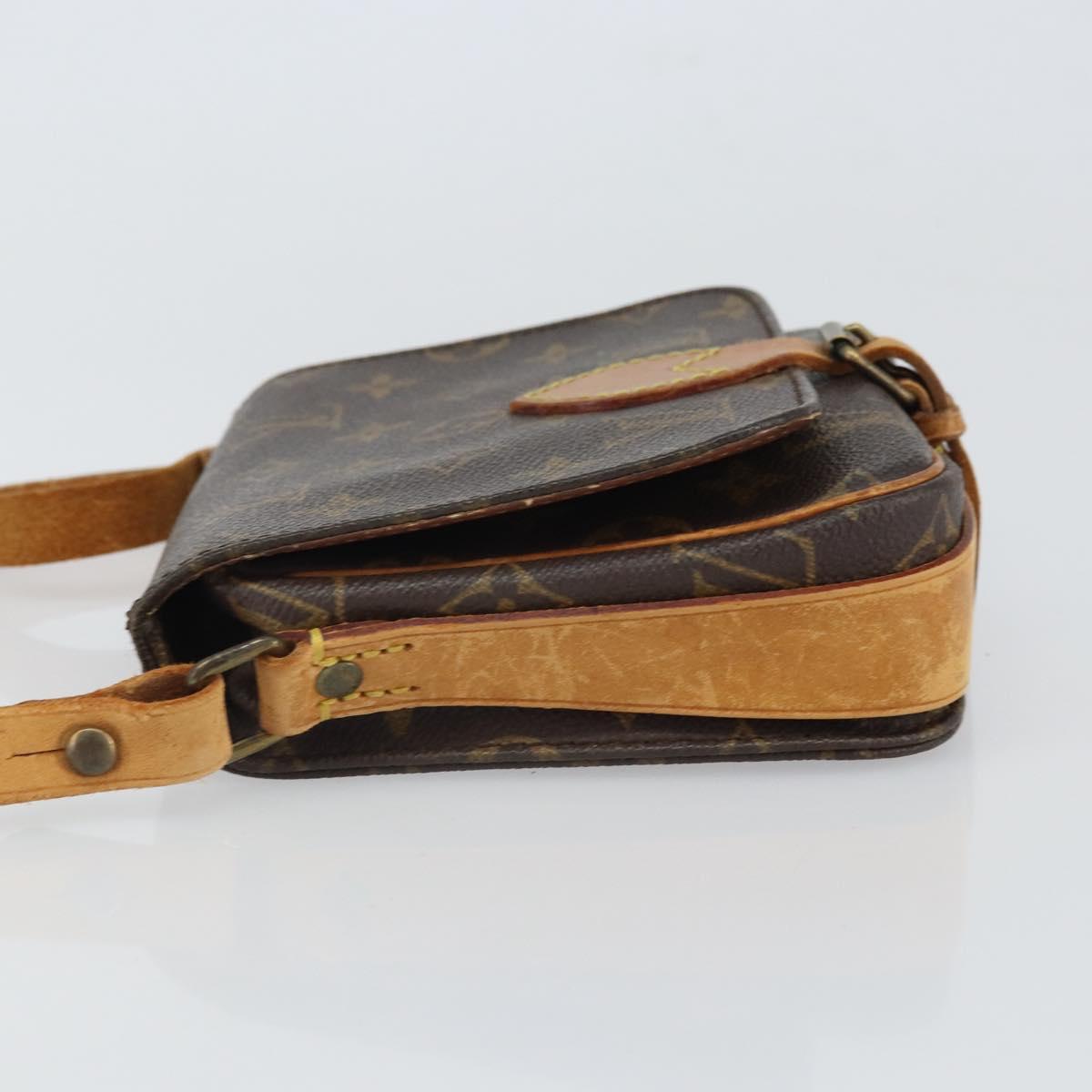 LOUIS VUITTON Monogram Cartouchiere PM Shoulder Bag M51254 LV Auth 164610
