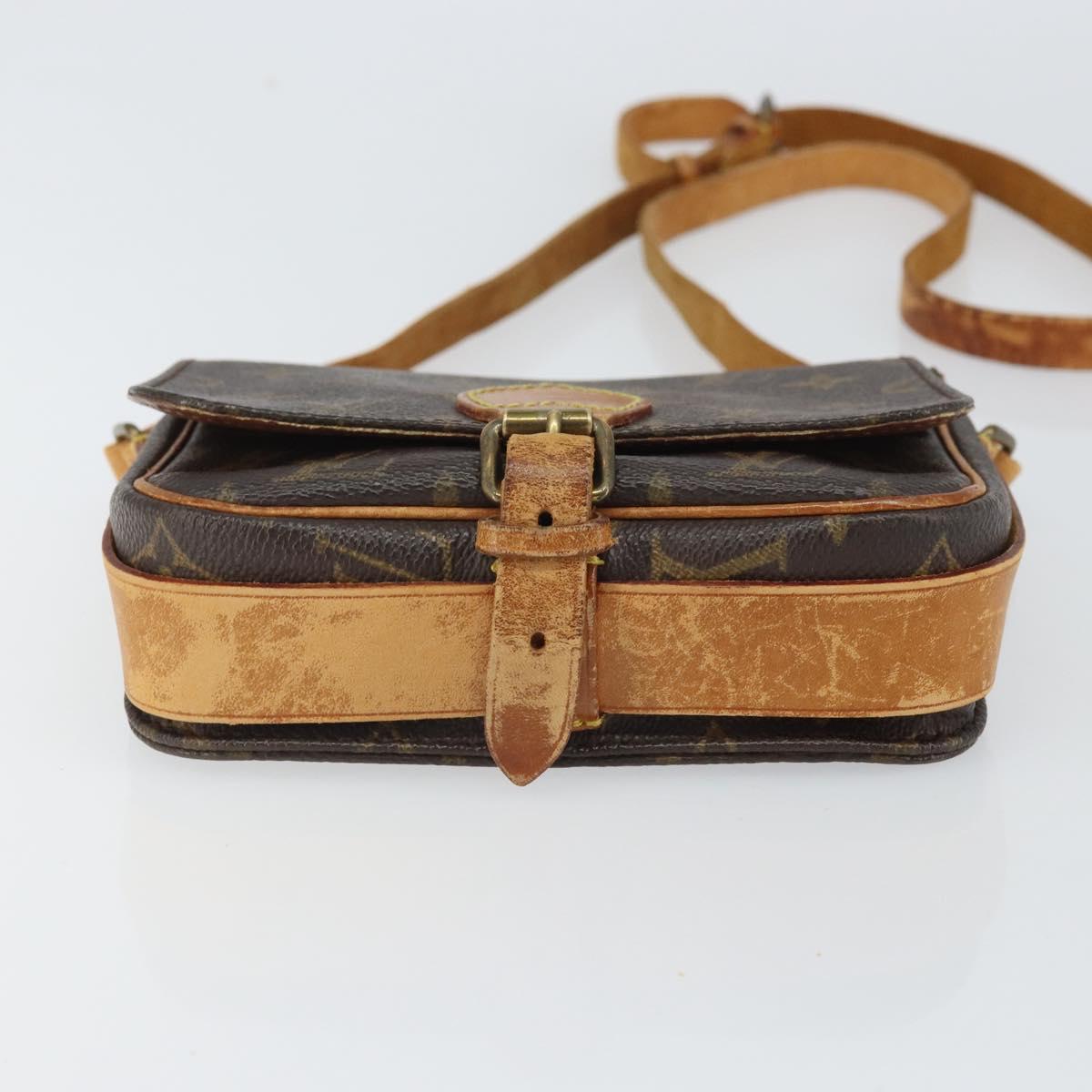 LOUIS VUITTON Monogram Cartouchiere PM Shoulder Bag M51254 LV Auth 164610