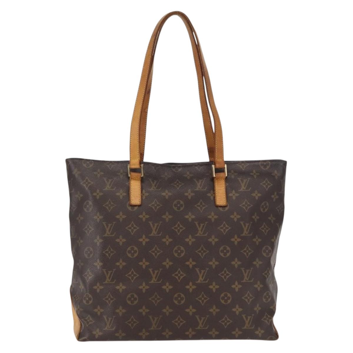 LOUIS VUITTON Monogram Cabas Mezzo Tote Bag M51151 LV Auth 164611