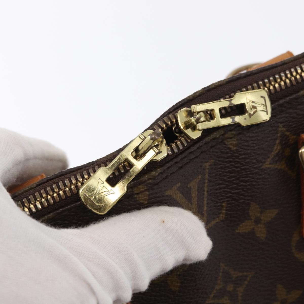 LOUIS VUITTON Monogram Alma Hand Bag M51130 LV Auth 164621