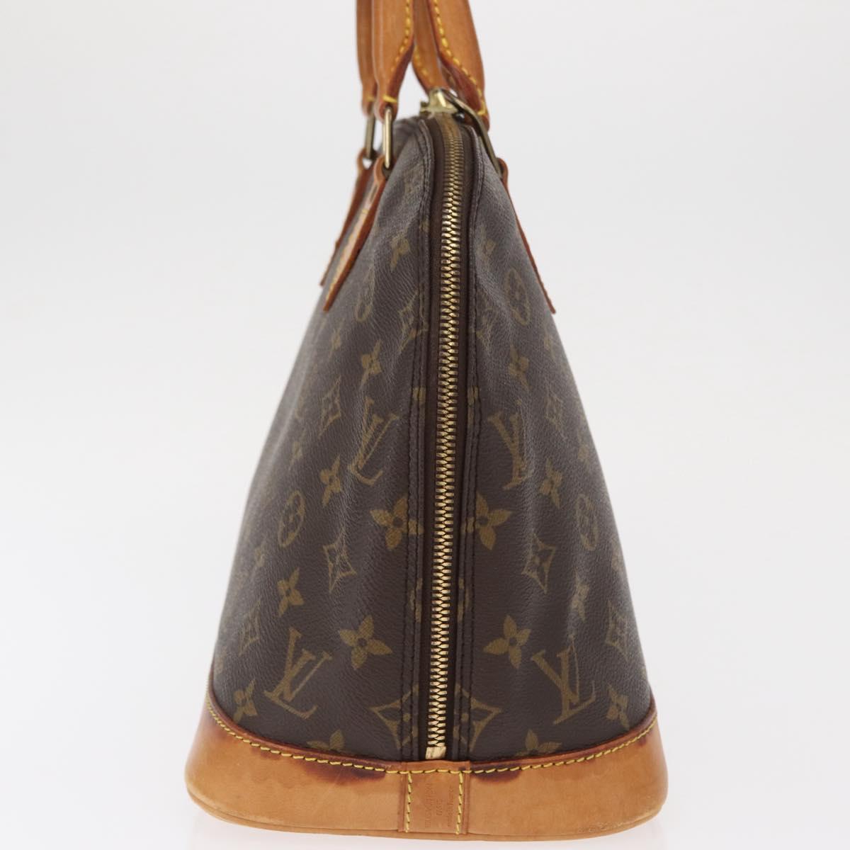 LOUIS VUITTON Monogram Alma Hand Bag M51130 LV Auth 164621