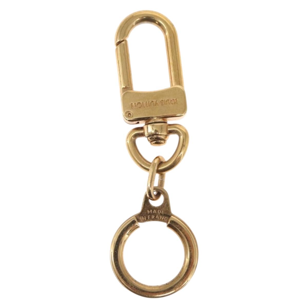 LOUIS VUITTON Anneau Cles Key Holder metal Gold Tone M62698 LV Auth 164631