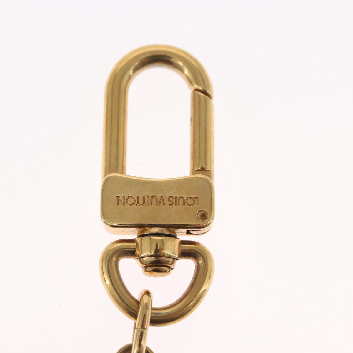 LOUIS VUITTON Anneau Cles Key Holder metal Gold Tone M62698 LV Auth 164631