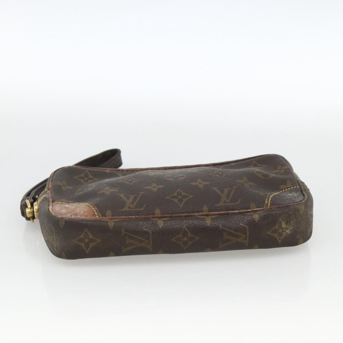 LOUIS VUITTON Monogram Clutch Bag 3 Set LV Auth 164632