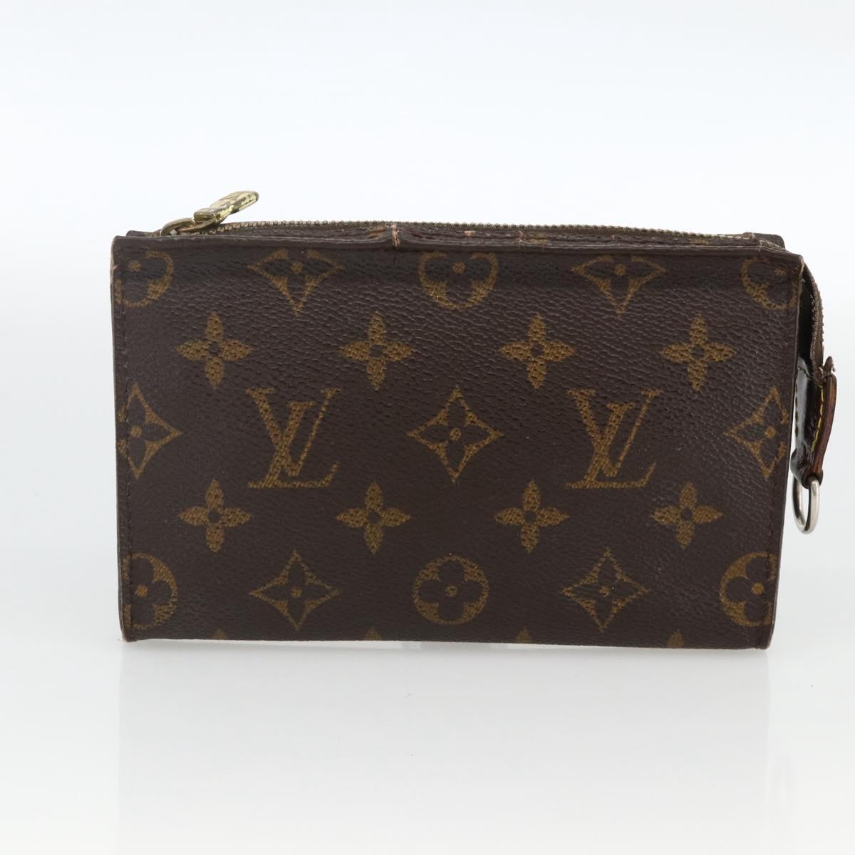 LOUIS VUITTON Monogram Clutch Bag 3 Set LV Auth 164632