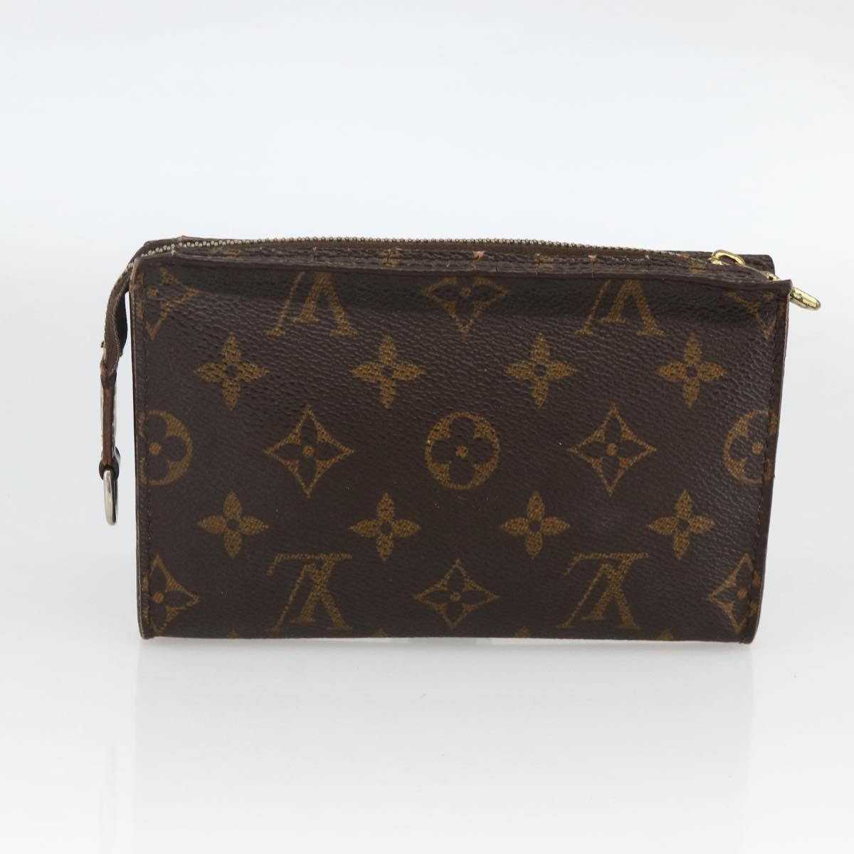 LOUIS VUITTON Monogram Clutch Bag 3 Set LV Auth 164632