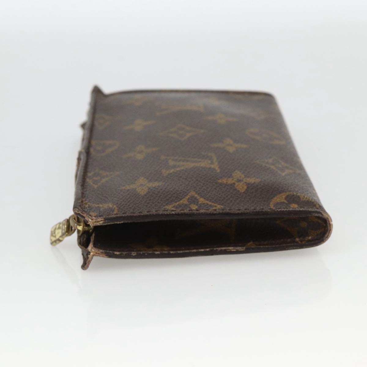 LOUIS VUITTON Monogram Clutch Bag 3 Set LV Auth 164632
