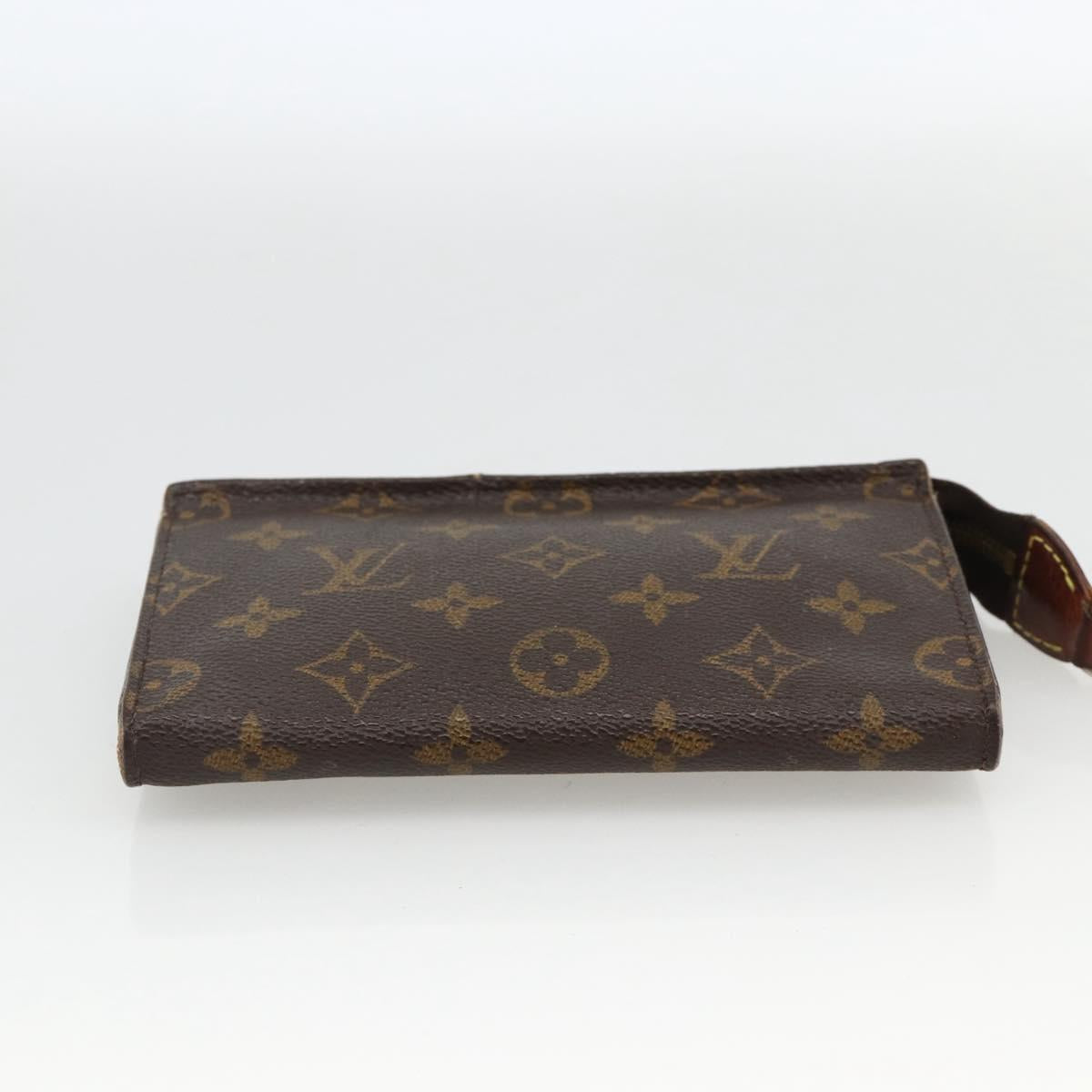 LOUIS VUITTON Monogram Clutch Bag 3 Set LV Auth 164632