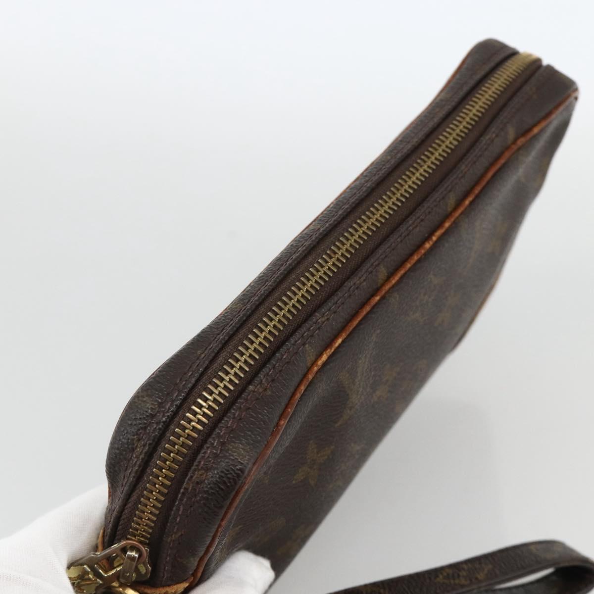 LOUIS VUITTON Monogram Clutch Bag 3 Set LV Auth 164632