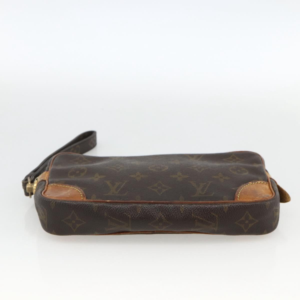 LOUIS VUITTON Monogram Clutch Bag 3 Set LV Auth 164632