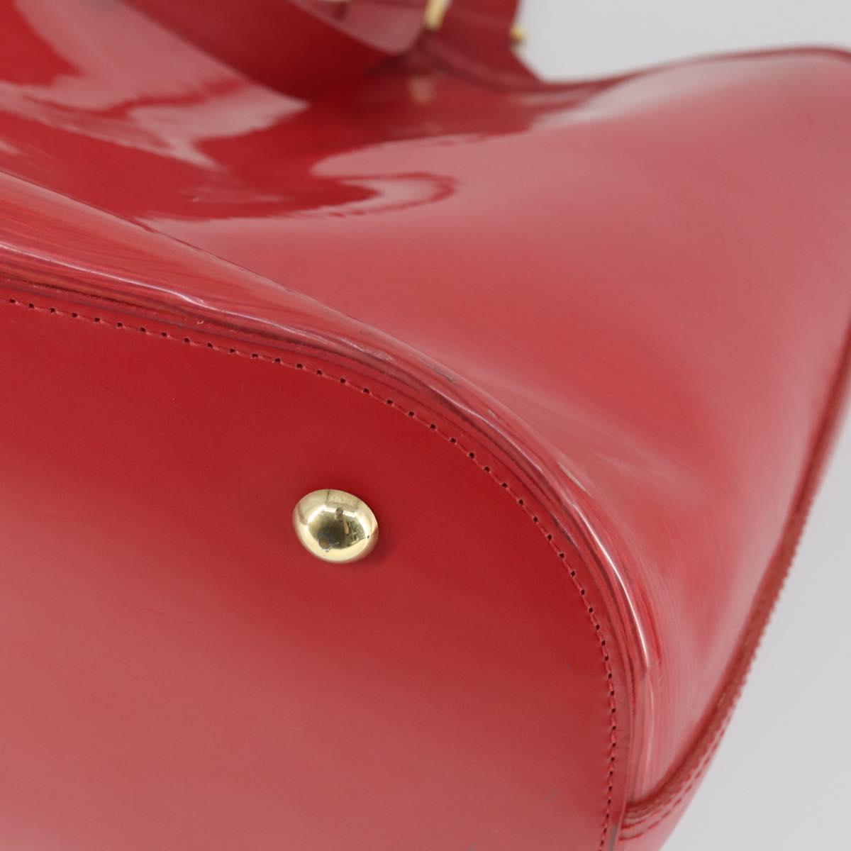 LOUIS VUITTON Epi Plage Lagoon bay Tote Bag Red M92150 LV Auth 164675