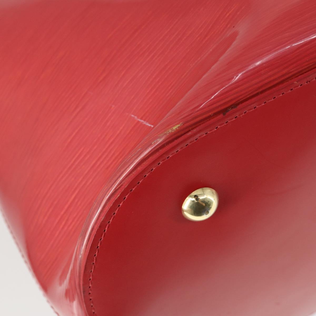 LOUIS VUITTON Epi Plage Lagoon bay Tote Bag Red M92150 LV Auth 164675
