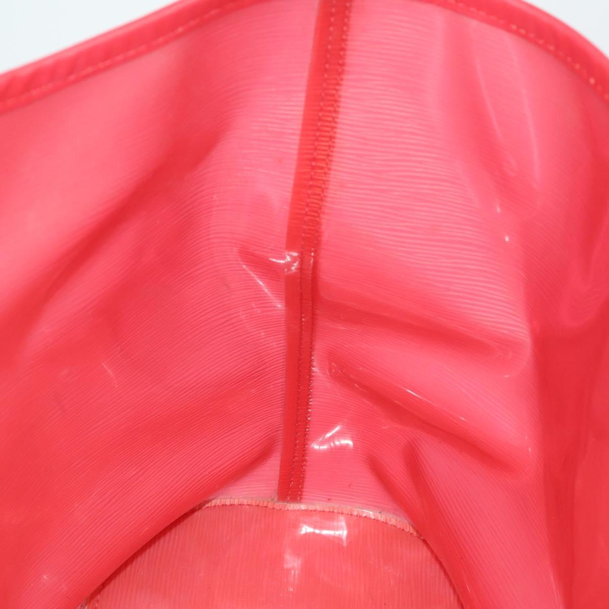 LOUIS VUITTON Epi Plage Lagoon bay Tote Bag Red M92150 LV Auth 164675