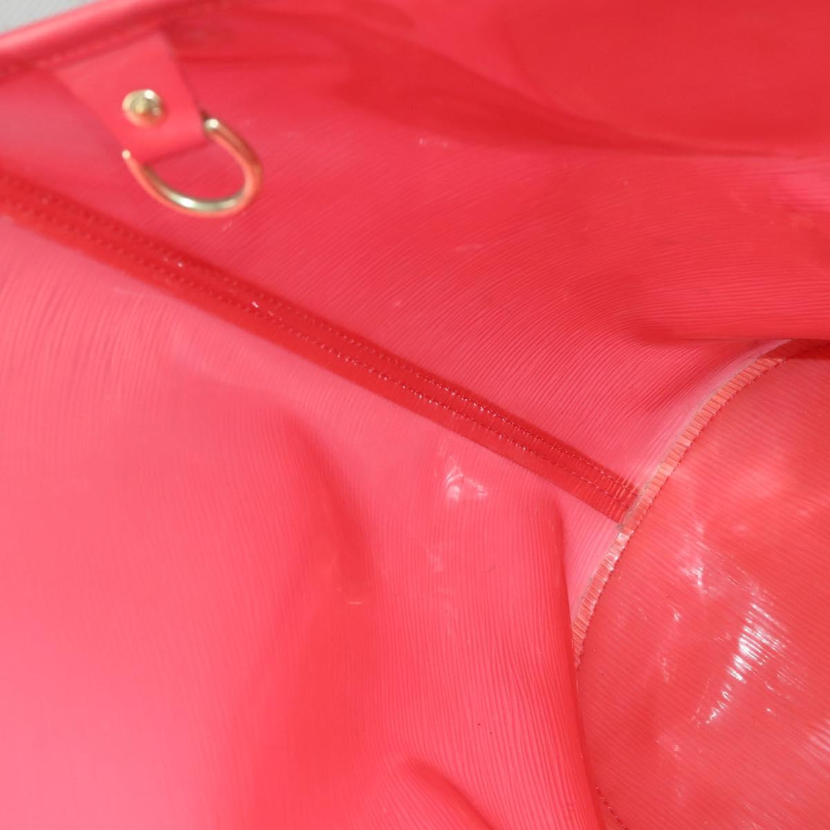 LOUIS VUITTON Epi Plage Lagoon bay Tote Bag Red M92150 LV Auth 164675