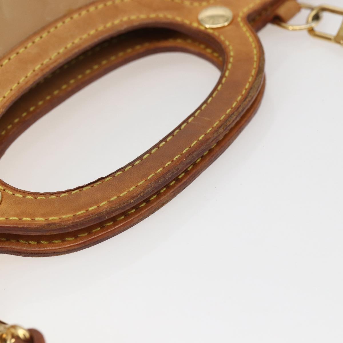 LOUIS VUITTON Monogram Vernis Roxbury Drive Bag 2Way Noisette M91372 Auth 164676