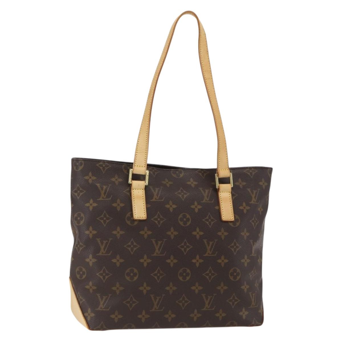LOUIS VUITTON Monogram Cabas Piano Tote Bag M51148 LV Auth 164679