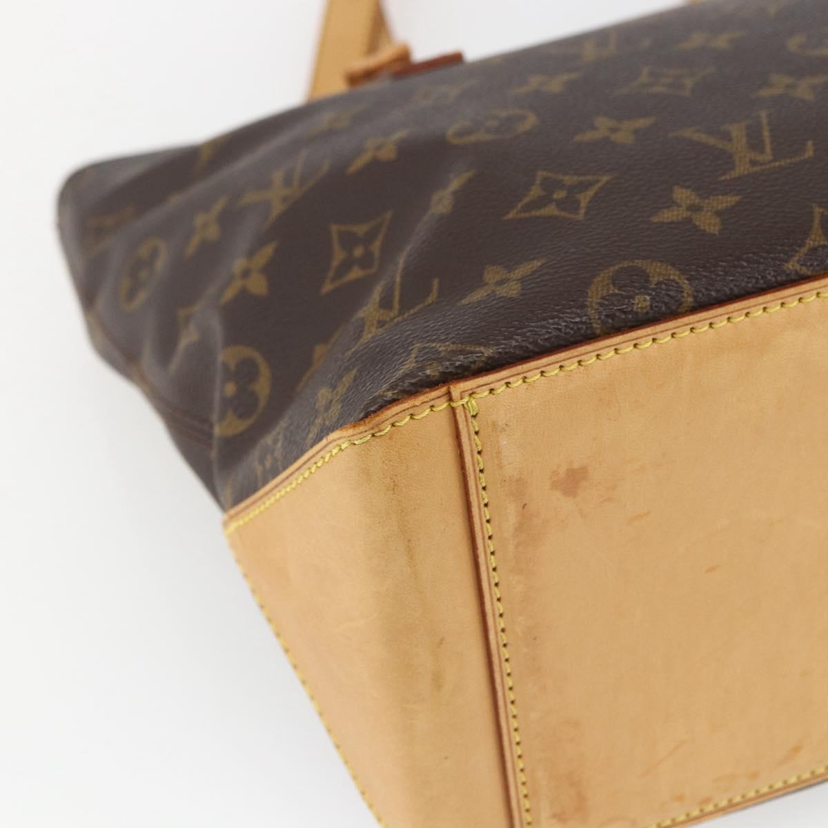 LOUIS VUITTON Monogram Cabas Piano Tote Bag M51148 LV Auth 164679
