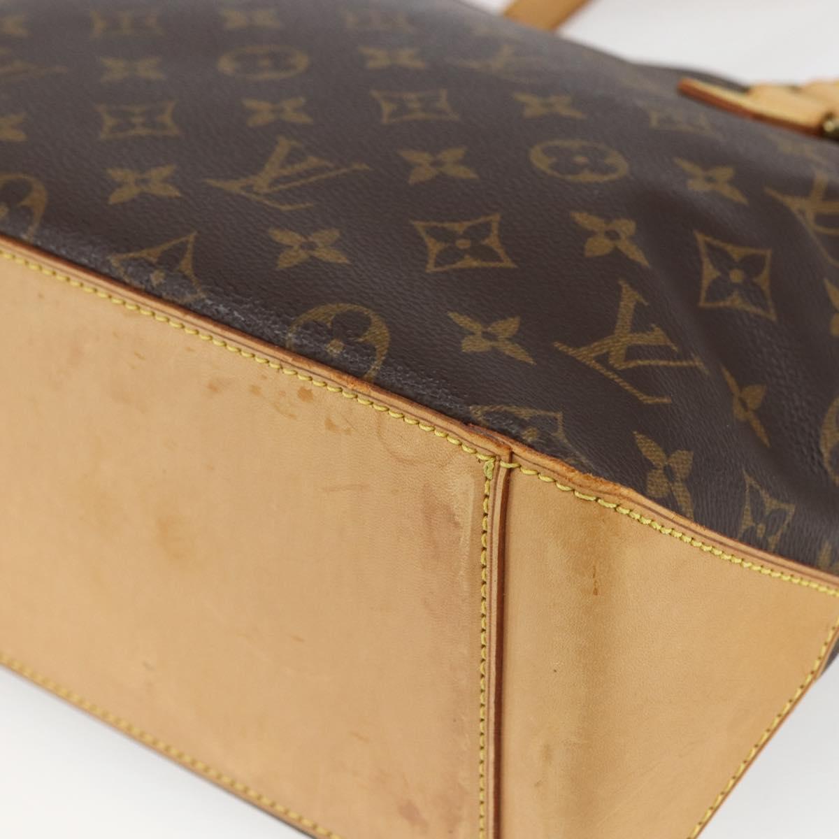 LOUIS VUITTON Monogram Cabas Piano Tote Bag M51148 LV Auth 164679