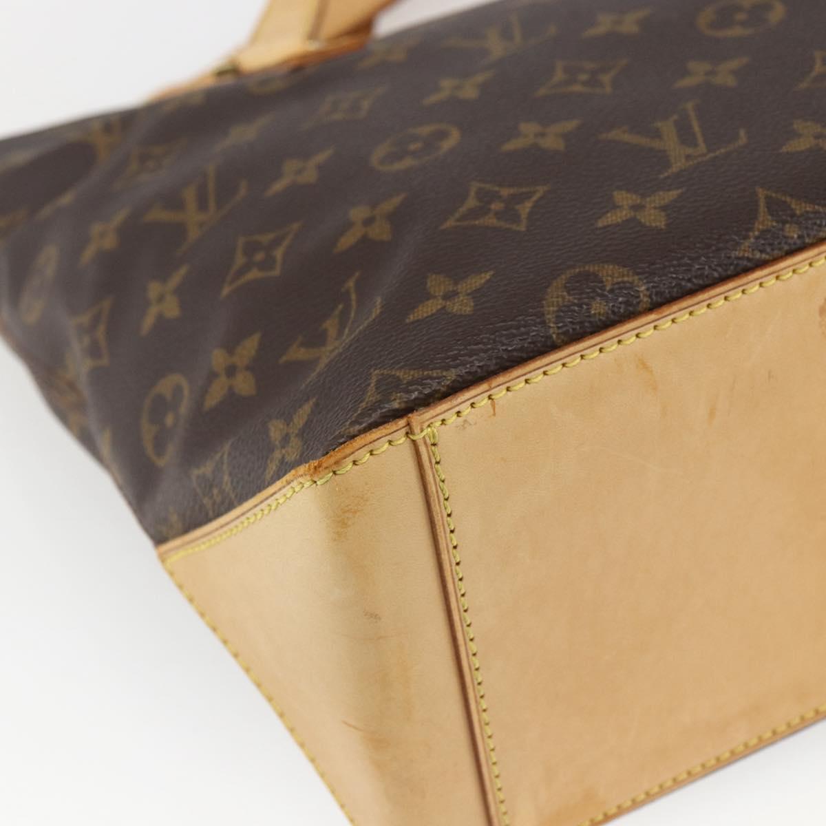 LOUIS VUITTON Monogram Cabas Piano Tote Bag M51148 LV Auth 164679