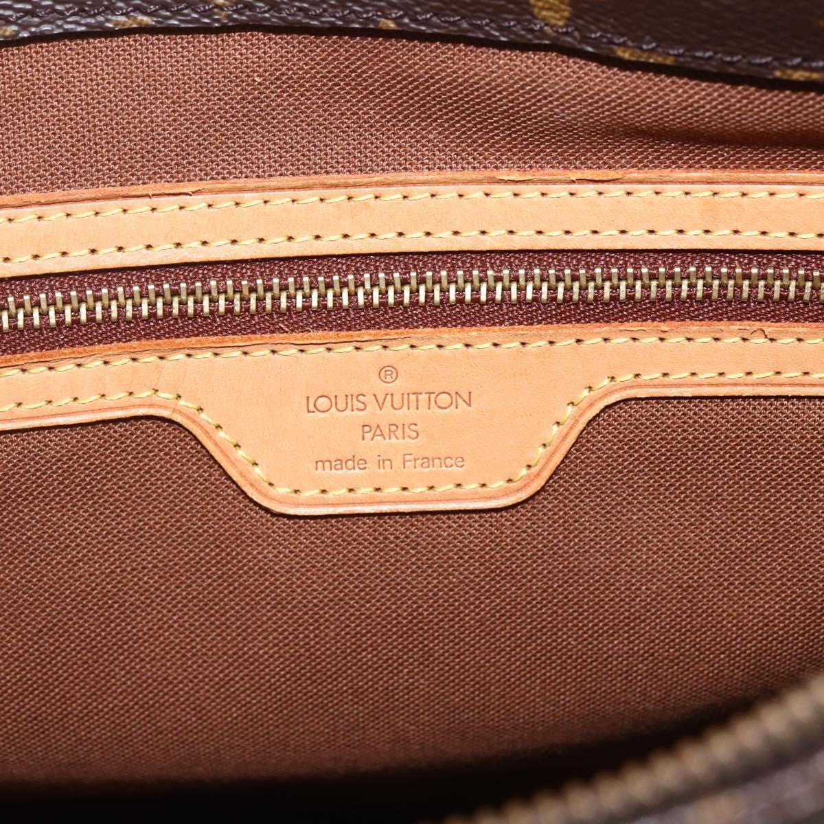 LOUIS VUITTON Monogram Cabas Piano Tote Bag M51148 LV Auth 164679