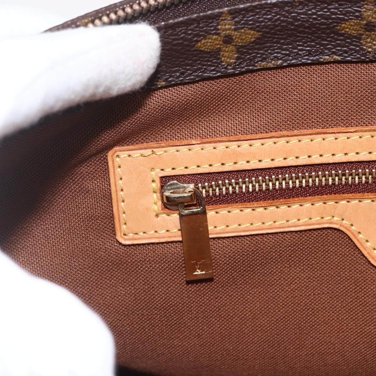 LOUIS VUITTON Monogram Cabas Piano Tote Bag M51148 LV Auth 164679