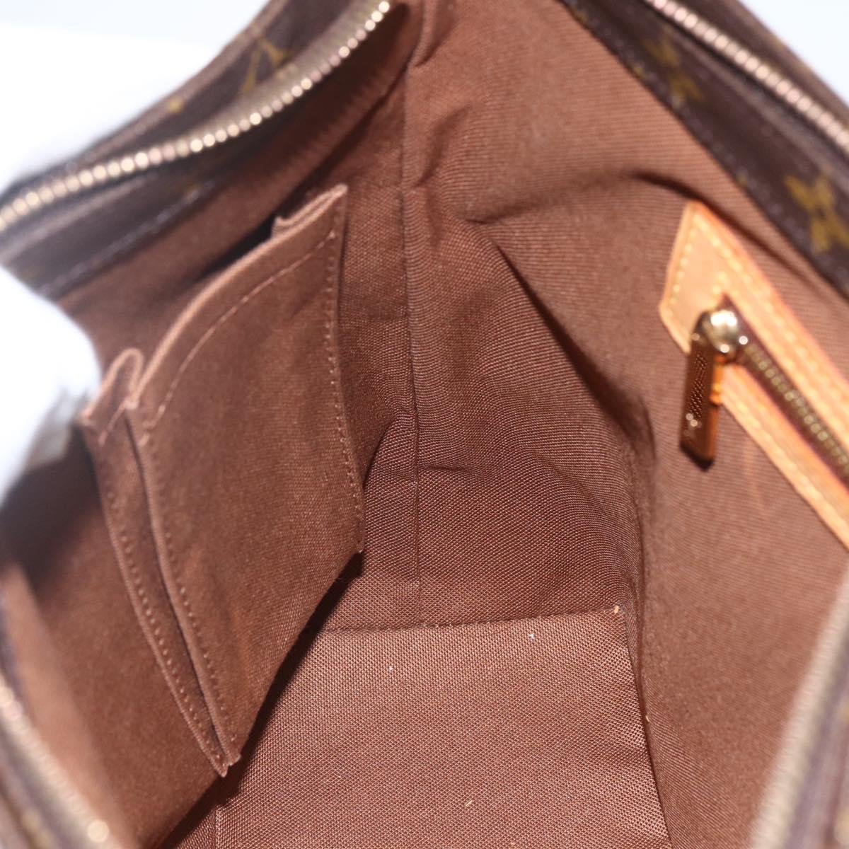 LOUIS VUITTON Monogram Cabas Piano Tote Bag M51148 LV Auth 164679