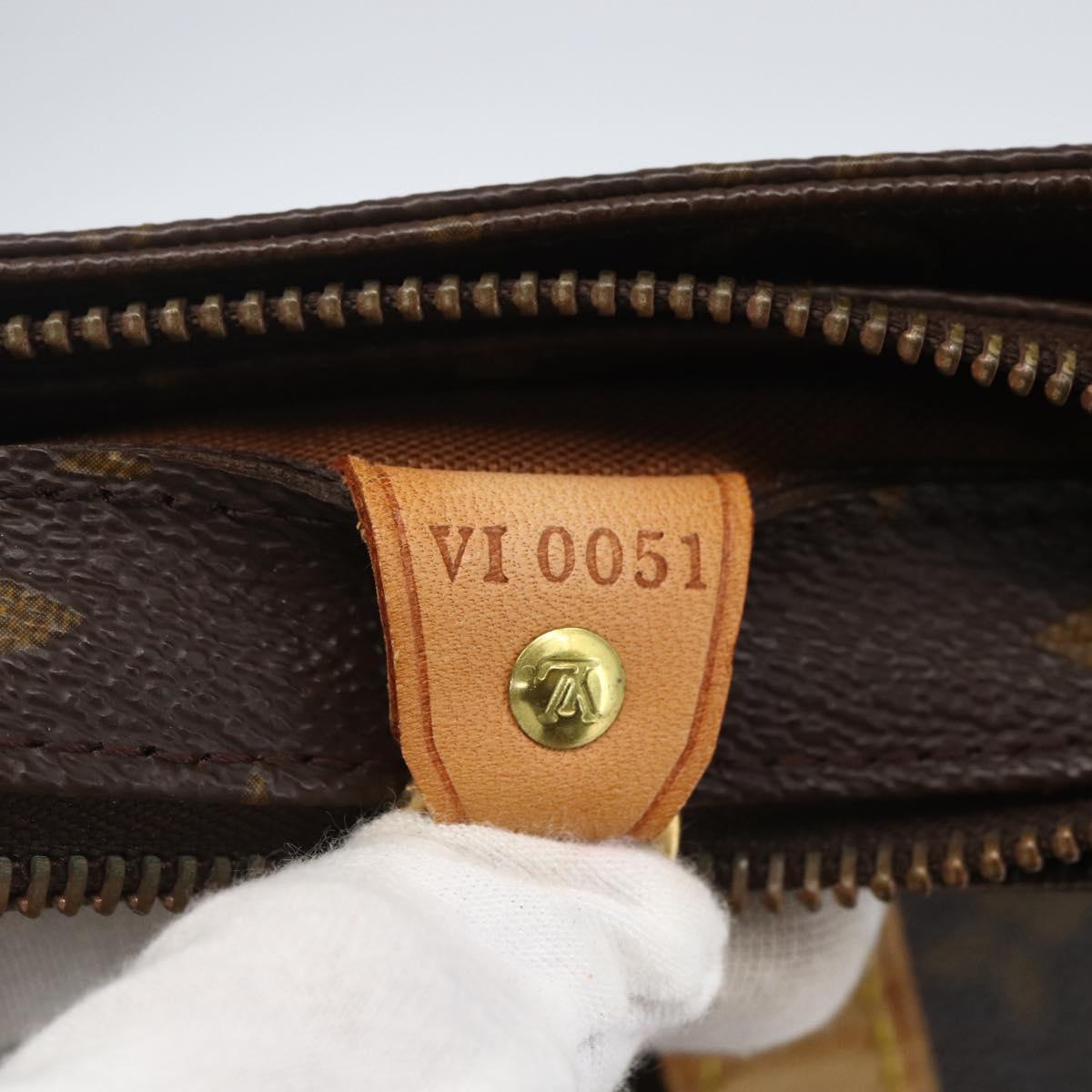 LOUIS VUITTON Monogram Cabas Piano Tote Bag M51148 LV Auth 164679