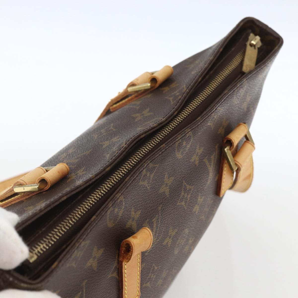 LOUIS VUITTON Monogram Cabas Piano Tote Bag M51148 LV Auth 164679