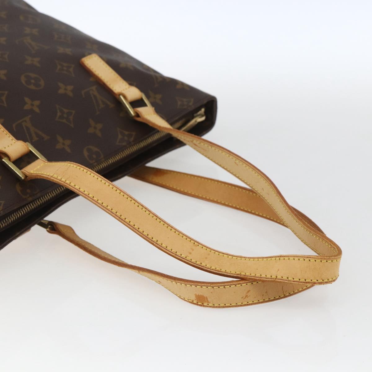LOUIS VUITTON Monogram Cabas Piano Tote Bag M51148 LV Auth 164679