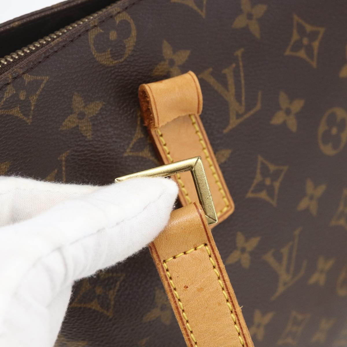 LOUIS VUITTON Monogram Cabas Piano Tote Bag M51148 LV Auth 164679