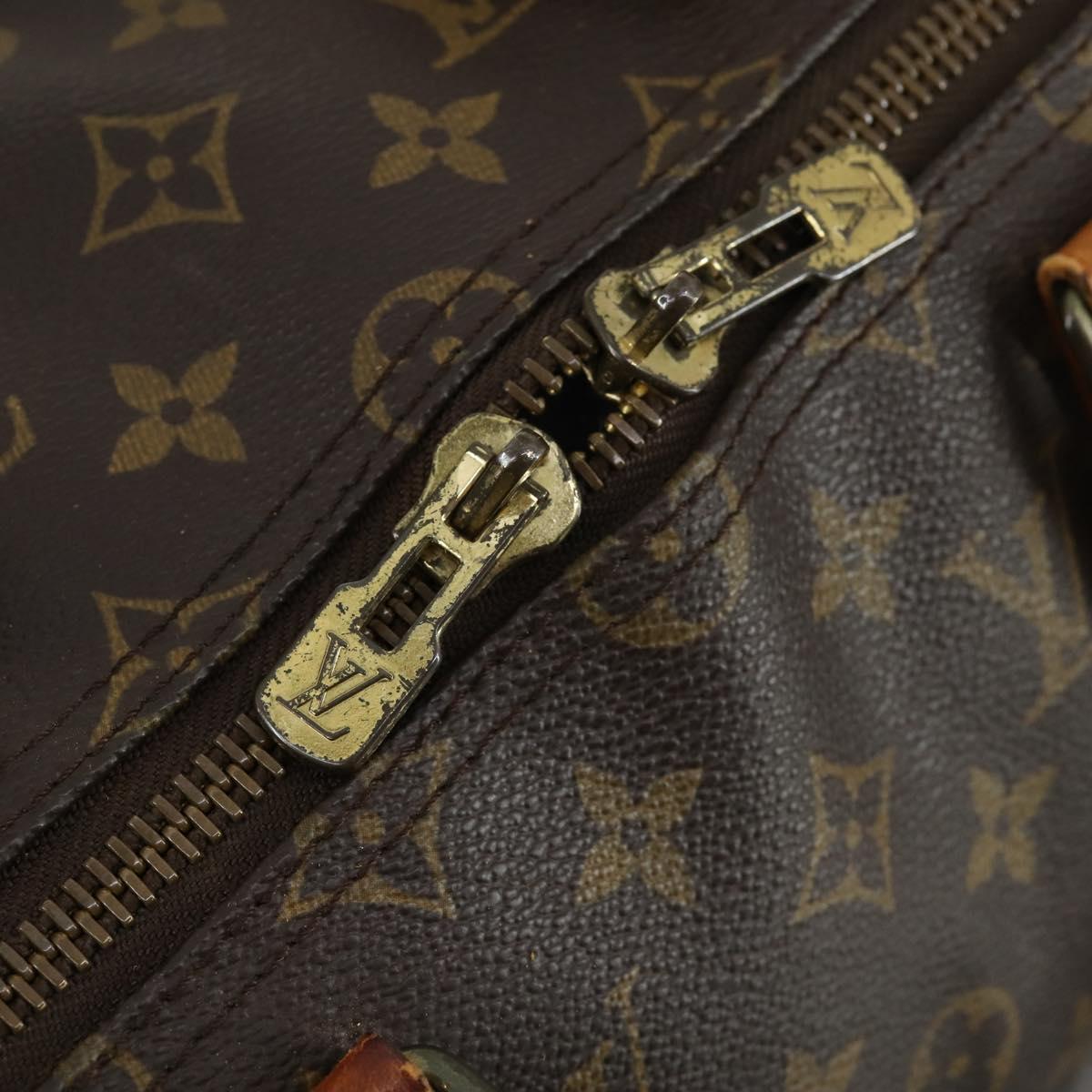 LOUIS VUITTON Monogram Keepall 50 Boston Bag M41426 LV Auth 164682