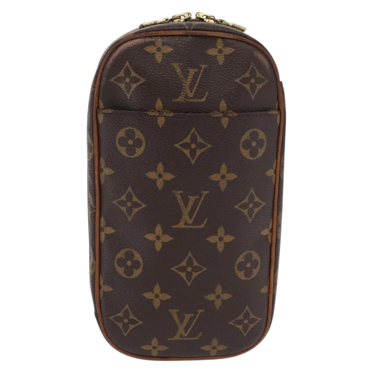 LOUIS VUITTON Monogram Pochette Gange Shoulder Bag M51870 LV Auth 164689
