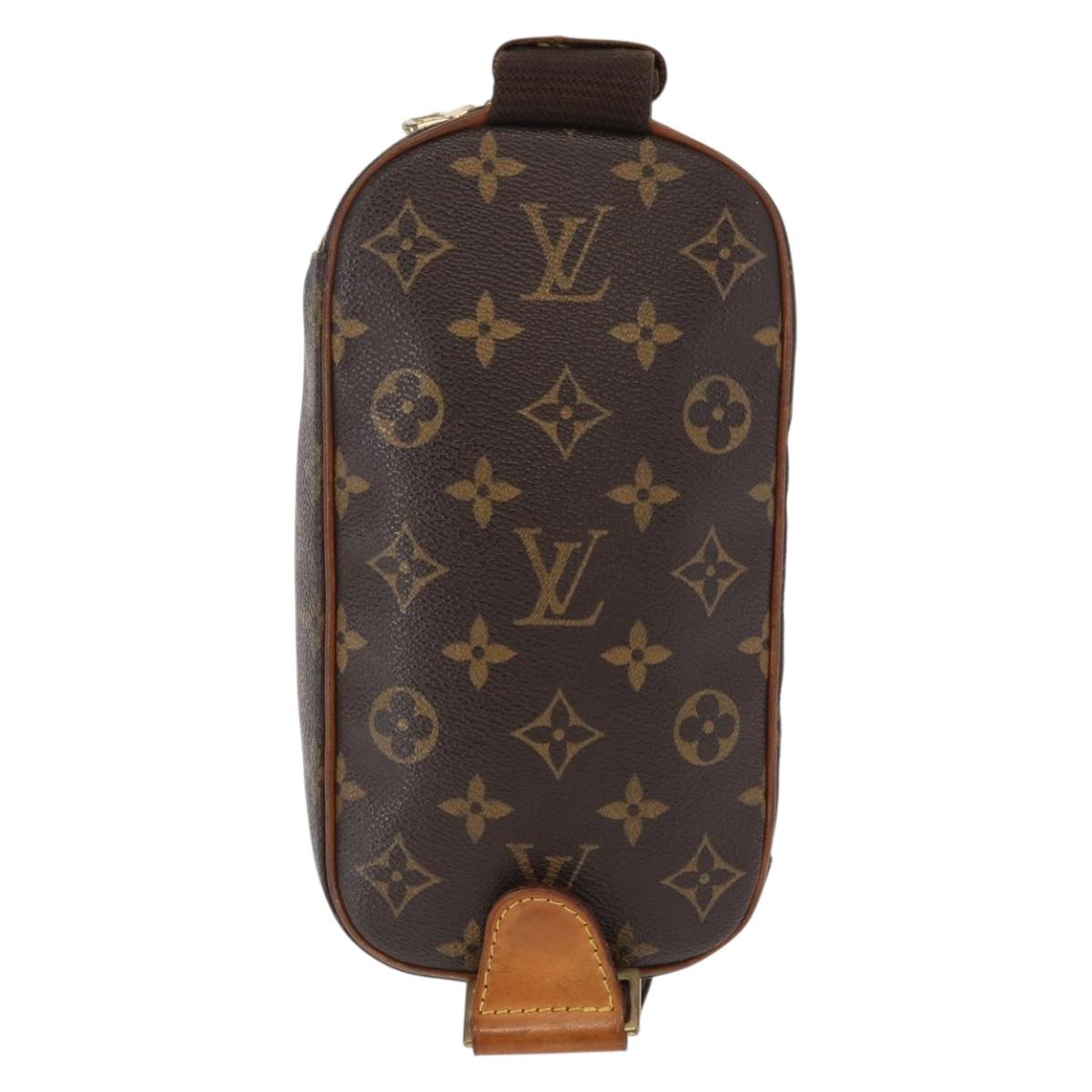 LOUIS VUITTON Monogram Pochette Gange Shoulder Bag M51870 LV Auth 164689