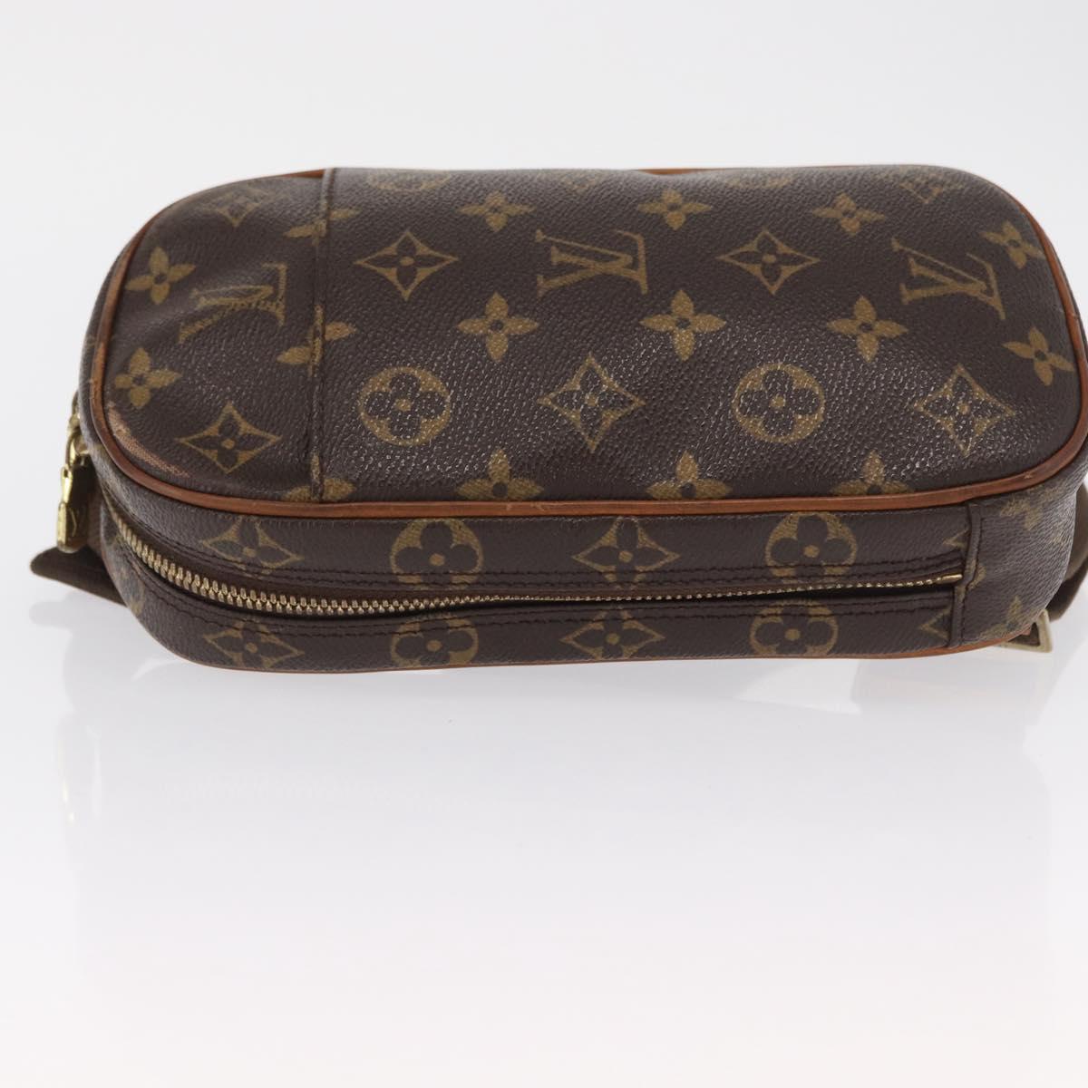 LOUIS VUITTON Monogram Pochette Gange Shoulder Bag M51870 LV Auth 164689