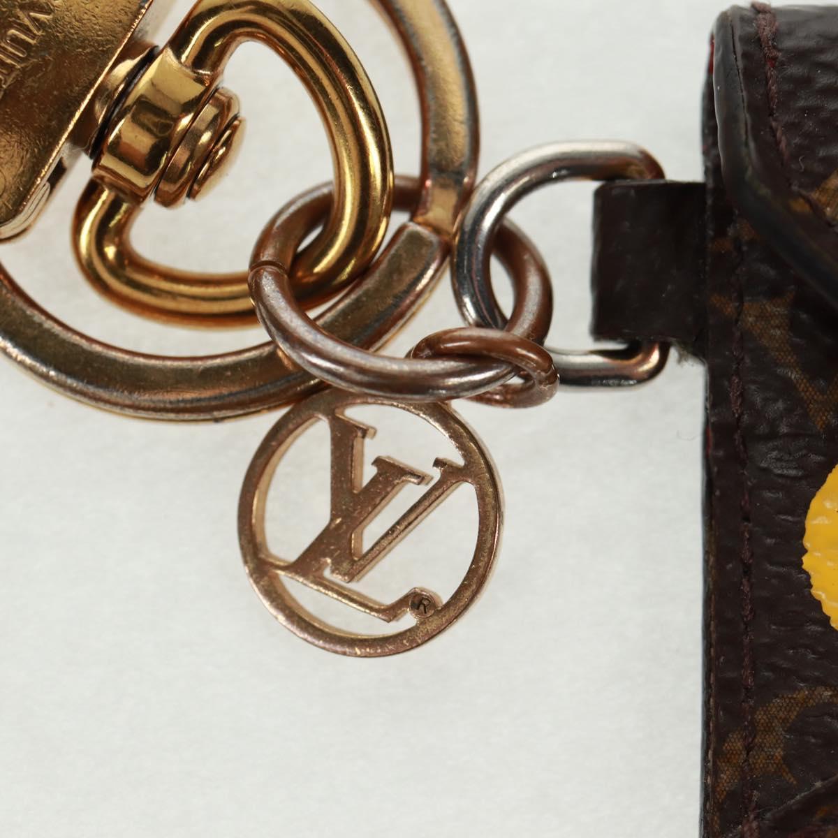 LOUIS VUITTON Yayoi Kusama Porte Cles Kirigami Painted Dots M01209 Auth 164694M