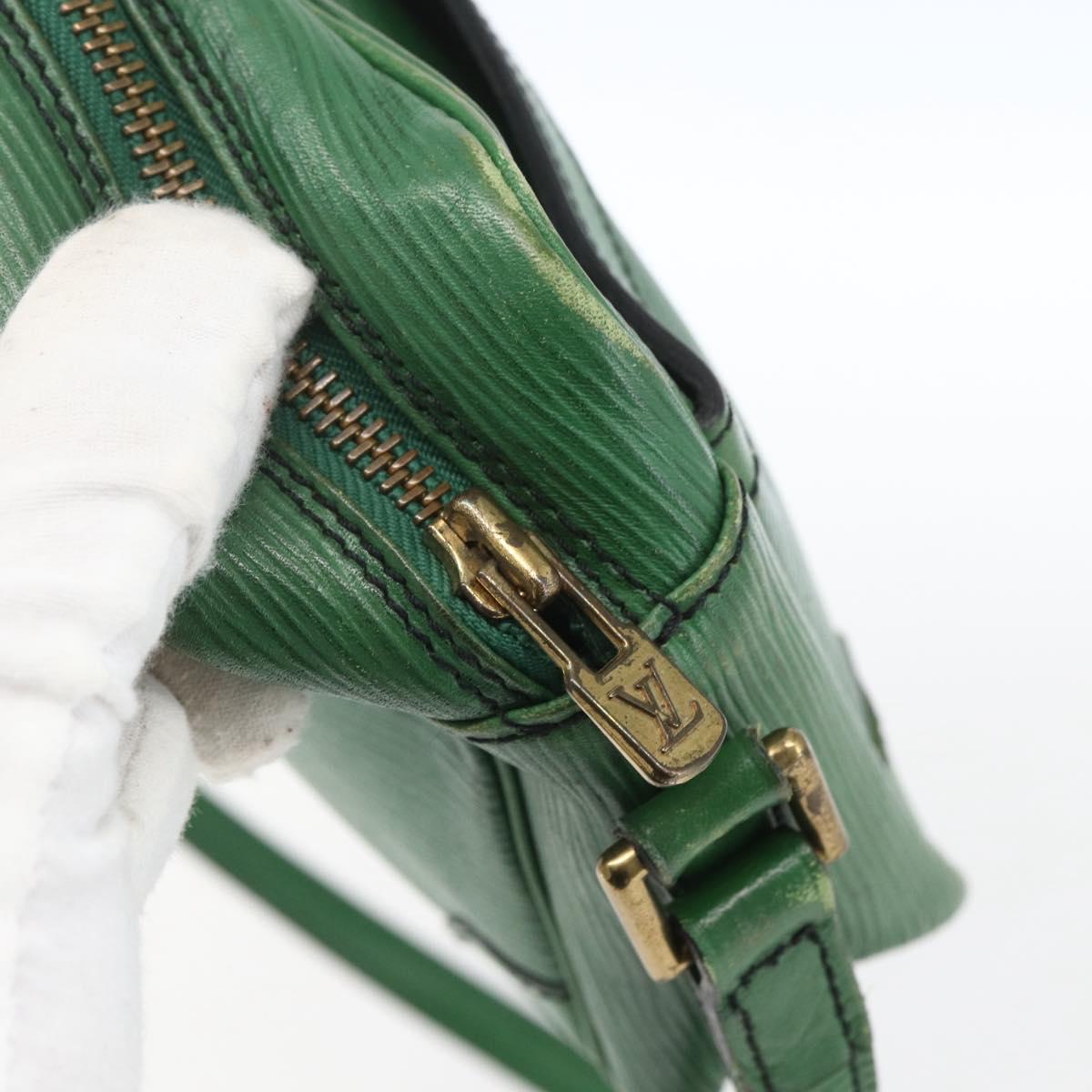 LOUIS VUITTON Epi Trocadero 23 Shoulder Bag Green M52304 LV Auth 164697