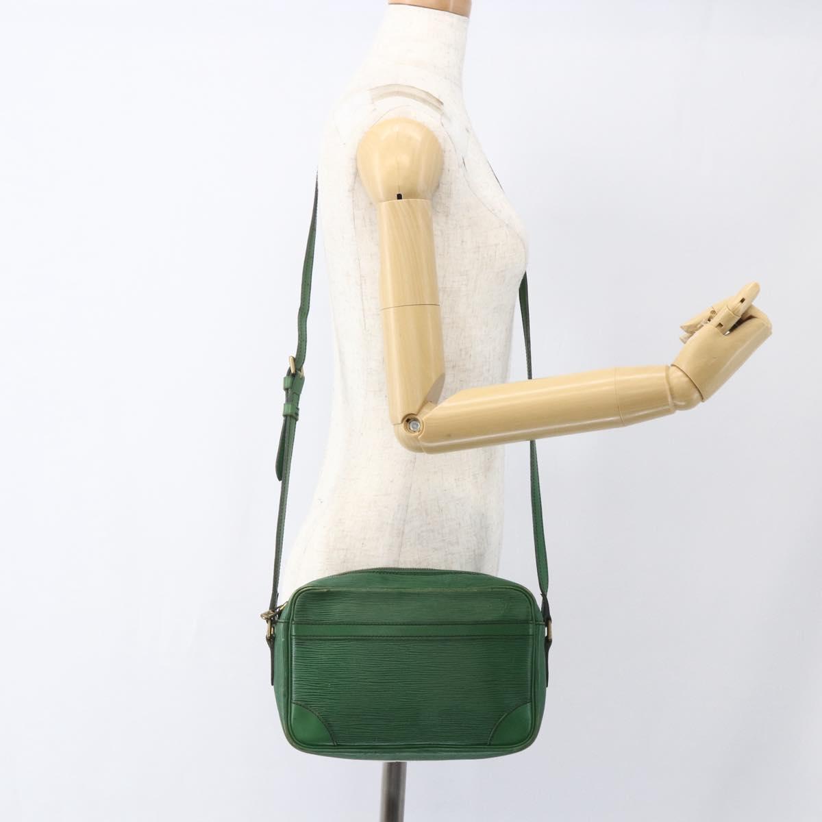 LOUIS VUITTON Epi Trocadero 23 Shoulder Bag Green M52304 LV Auth 164697