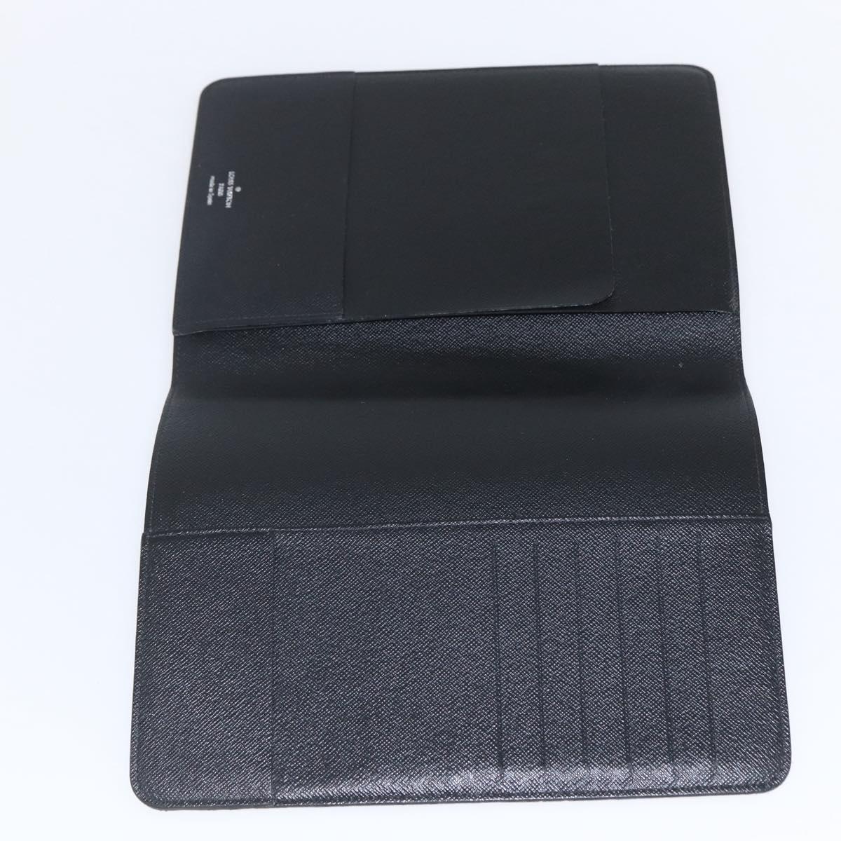LOUIS VUITTON Damier Graphite Agenda Bureau Note Cover R20974 LV Auth 164698