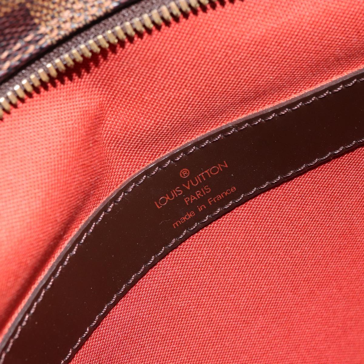 LOUIS VUITTON Damier Ebene Naviglio Shoulder Bag N45255 LV Auth 164752