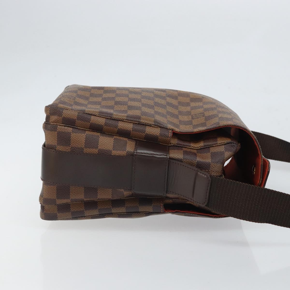 LOUIS VUITTON Damier Ebene Naviglio Shoulder Bag N45255 LV Auth 164752