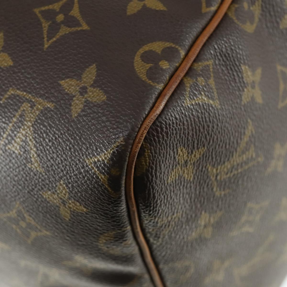 LOUIS VUITTON Monogram Keepall 55 Boston Bag M41424 LV Auth 164765