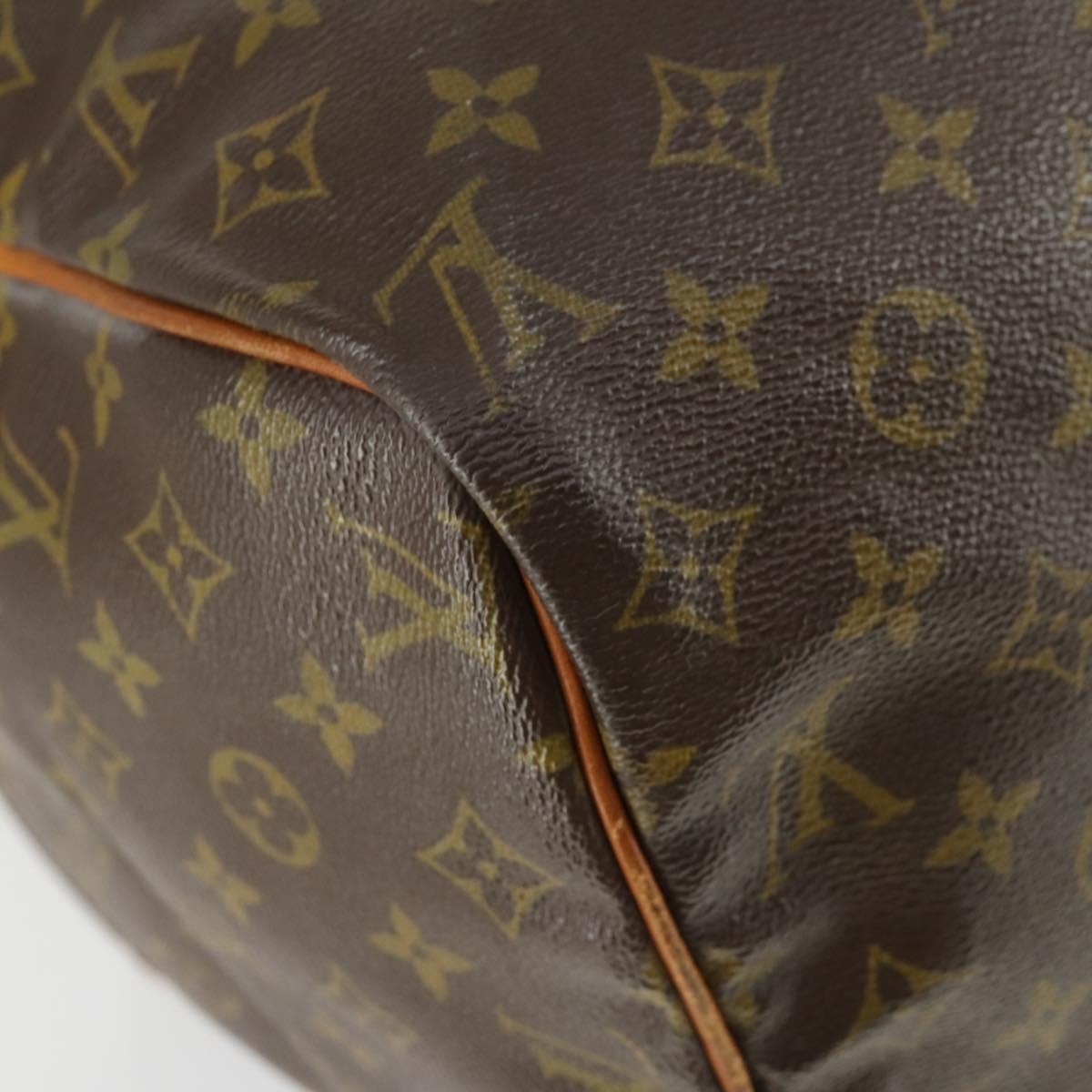 LOUIS VUITTON Monogram Sac Souple 45 Boston Bag M41624 LV Auth 164767