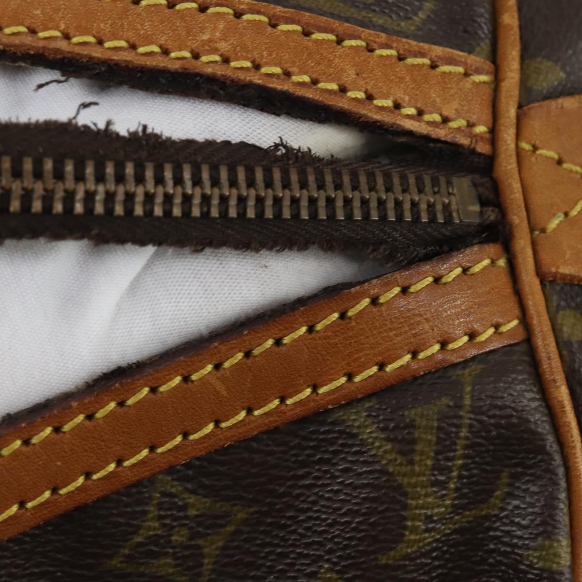 LOUIS VUITTON Monogram Sac Souple 45 Boston Bag M41624 LV Auth 164767