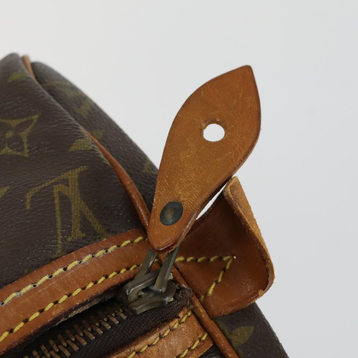 LOUIS VUITTON Monogram Sac Souple 45 Boston Bag M41624 LV Auth 164767