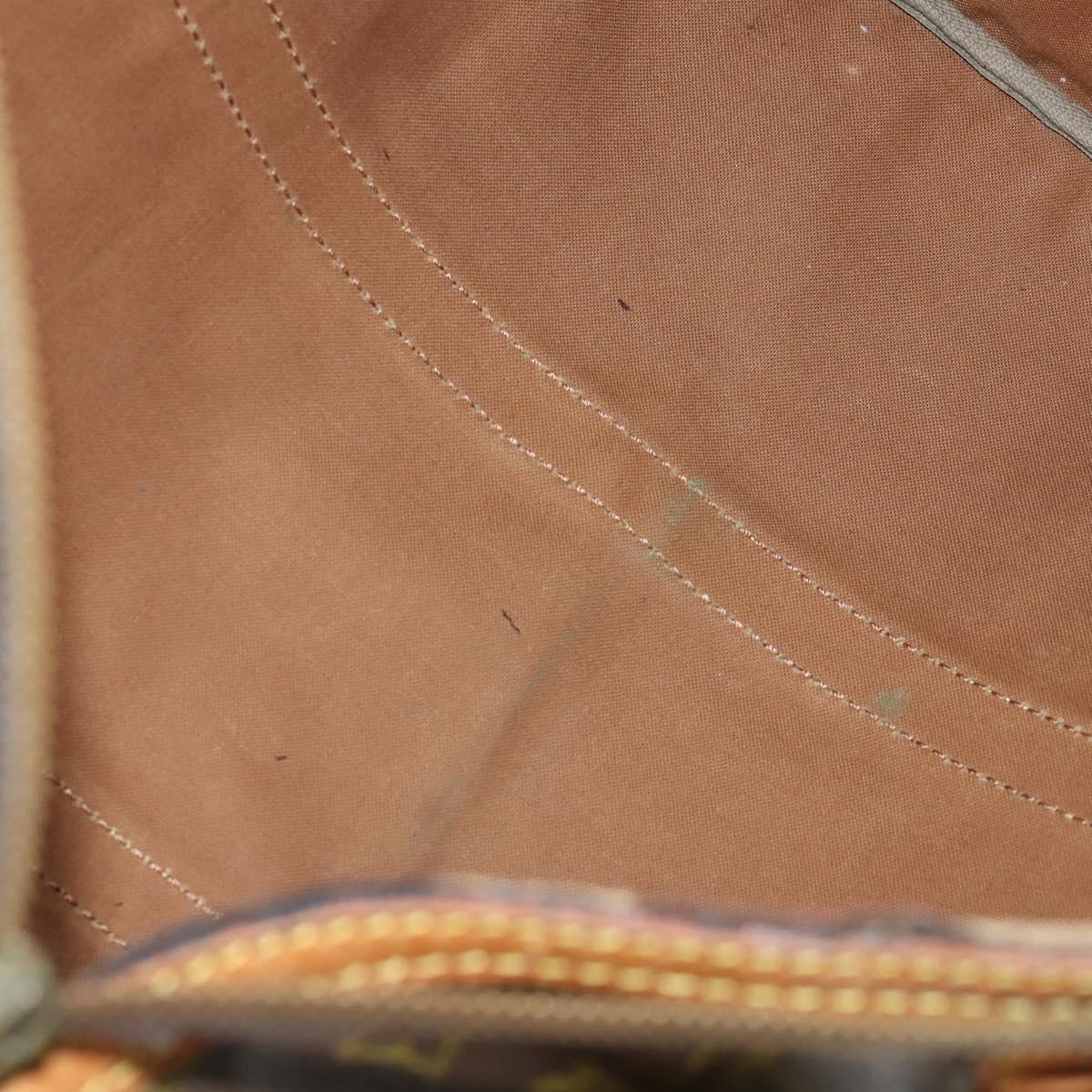 LOUIS VUITTON Monogram Sac Souple 45 Boston Bag M41624 LV Auth 164767