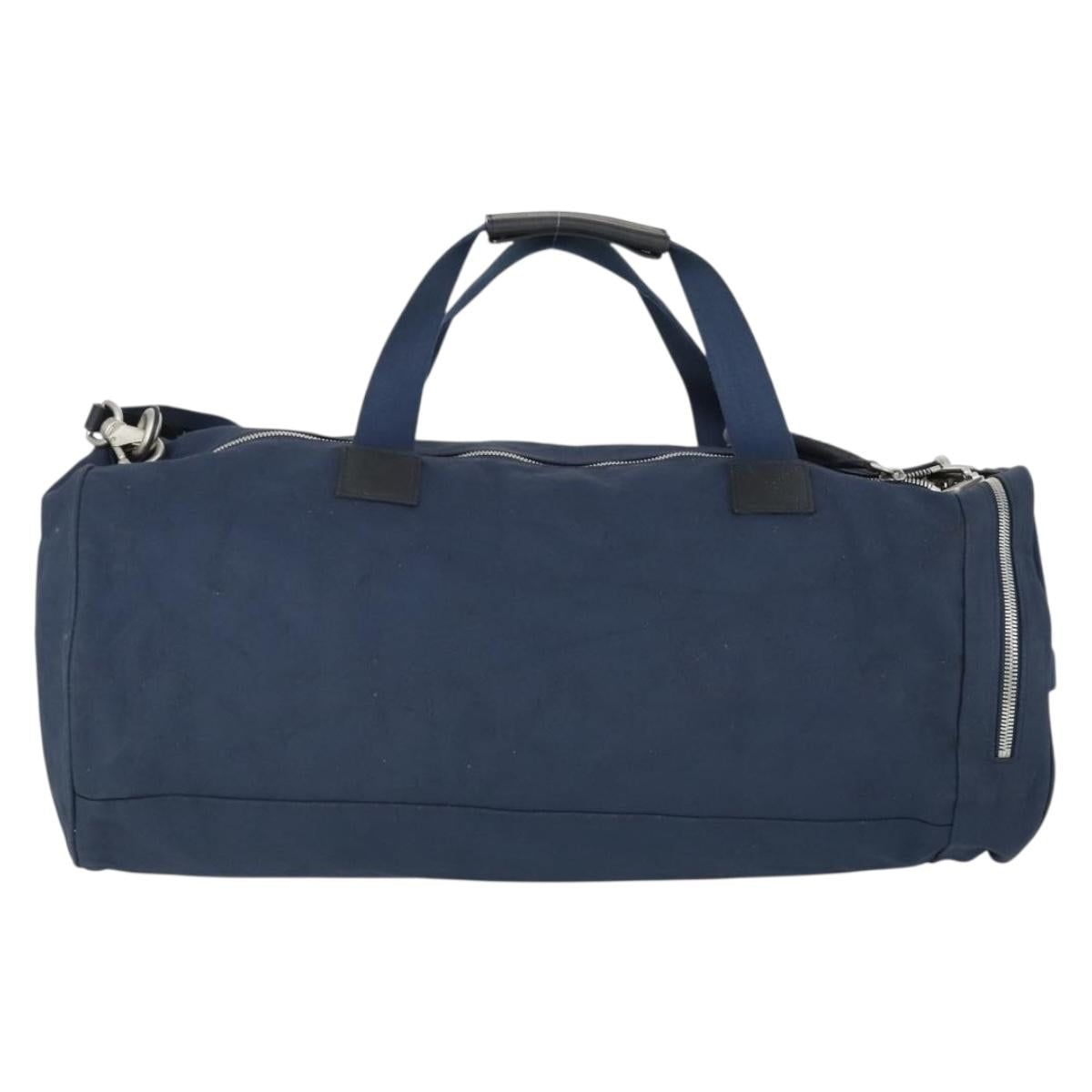 LOUIS VUITTON LV Cup Spinnaker Boston Bag Navy M80700 LV Auth 164771